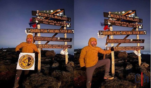 Cilo’nun Çocuğundan Kilimanjaro’da Tarihi Tırmanış