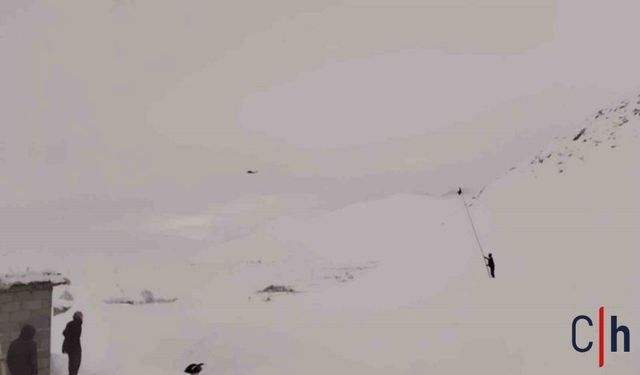 Yaylada Mahsur Kalan Hasta İçin Seferberlik