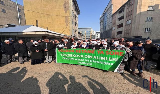 Yüksekova Din Alimleri Derneği’nden Suriye’deki Saldırılara Tepki