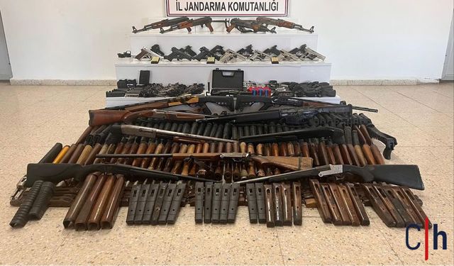 Jandarmadan Silah ve Mühimmat Operasyonu