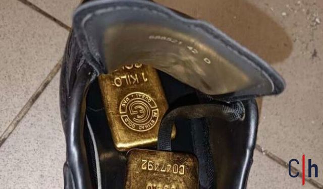 Ayakkabıların İçinden Servet Çıktı: 41 Kilo Altın Ele Geçirildi