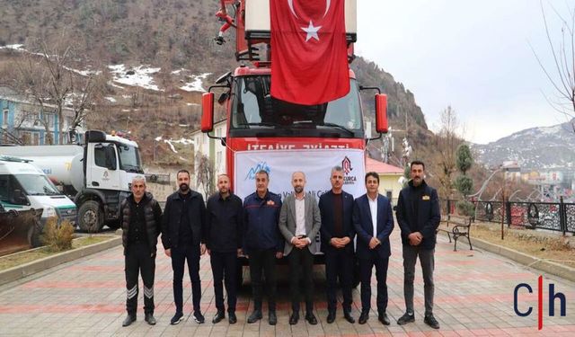 Çukurca Belediyesi’nin Araç Filosuna Yeni İtfaiye Aracı