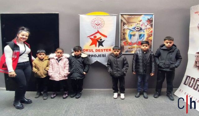 Çocuklar ve Aileleri Sinema Keyfi Yaşadı