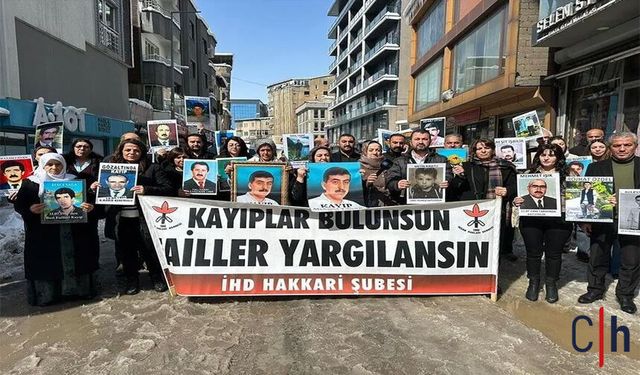 Hakkari'de Cumartesi Anneleri, 216. haftalarında Mehmet Yaşar için toplandı