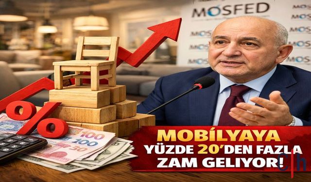 Mobilya Fiyatlarına Yüzde 20’den Fazla Zam Bekleniyor