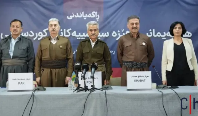 Kürt Partiden Ortak Cephe: “İran Kürdistanı Siyasi Güçler İttifakı” Kuruldu