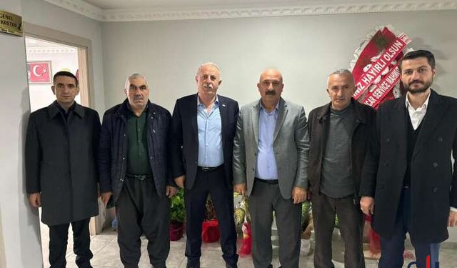 Başkan Keskin’den Esnaf Odası Başkanı Akboğa’ya Tebrik Ziyareti