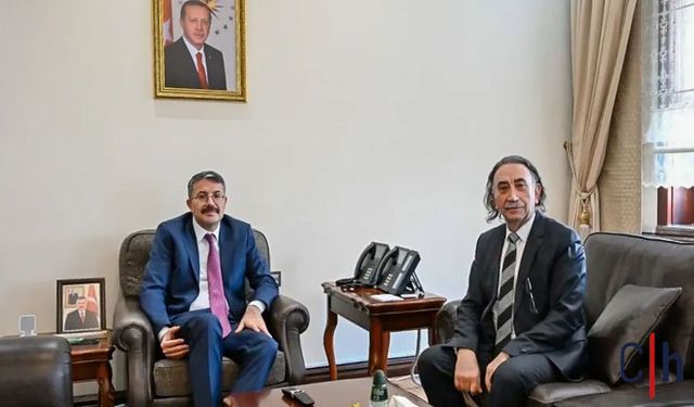 Rektör Gençcelep’ten Bakan Yardımcısı Çelik’e Hayırlı Olsun Ziyareti