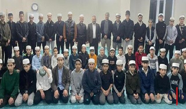 Derecik’te Hafızlık Öğrencilerine Ramazan Buluşması