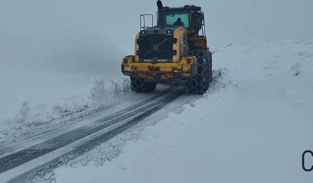 Hakkâri’de Kar Esareti: 13 Köy ve 32 Mezra Yolu Ulaşıma Kapandı