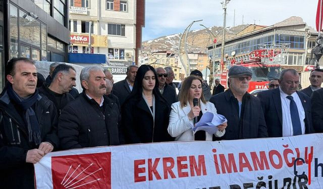 Başkan Çakırbeyli, Ekrem İmamoğlu’nun Mektubunu Hakkari'de Okudu