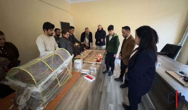 Yüksekova’da liselilerden çevreye umut veren projeler