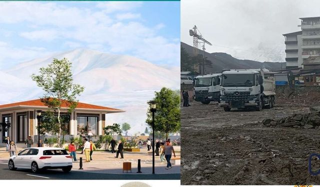 Hakkâri’de Kent Meydanı Projesi Başladı