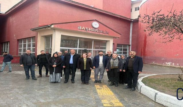 DEM Parti Hakkari Devlet Hastanesi’nde Ziyaret