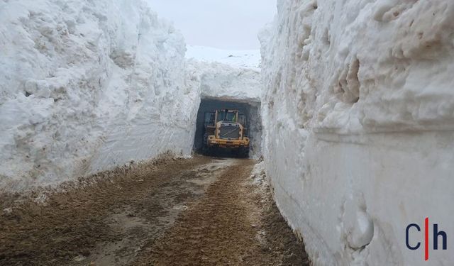 Hakkari’de Nisan Sürprizi: Kar Yağışı 46 Yerleşim Yolunu Kapattı