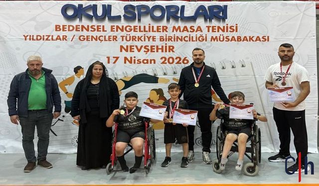 Bedensel Engelli Sporculardan Türkiye Şampiyonasında Büyük Başarı