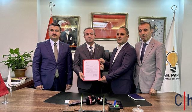 AK Parti Esendere Belde Başkanlığına Sami Ölmez atandı