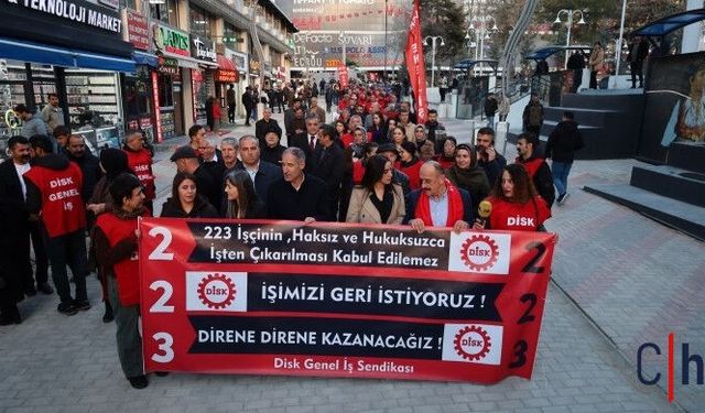Van’da 223 İşçinin Direnişi Yeniden Başladı