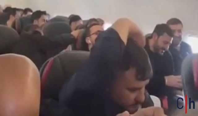 Van’da fırtınaya rağmen nefes kesen iniş: Uçak üçüncü denemede piste indi