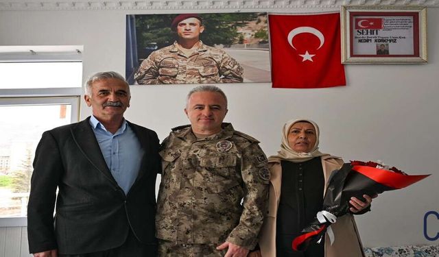 Müdür Ayata’dan Şehit Annesine Anneler Günü Ziyareti