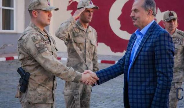 Vali Taşyapan’dan Durankaya Jandarma Karakolu’na Ziyaret