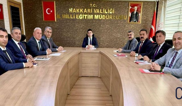 Hakkâri’de Haftalık Değerlendirme Toplantısı Gerçekleştirildi