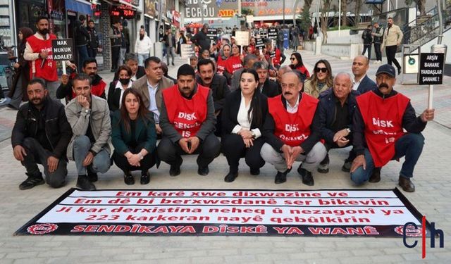 Van’da İşten Çıkarılan 223 İşçinin Direnişi 282’nci Gününde