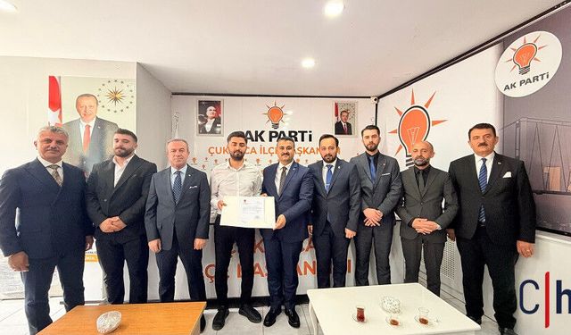 Çukurca Gençlik Kolları Başkanlığına Burak Demir Atandı