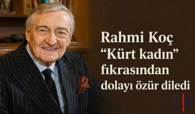 Rahmi Koç’tan Özür Mesajı: Tartışmalı Sözler Sonrası Soruşturma Başlatıldı