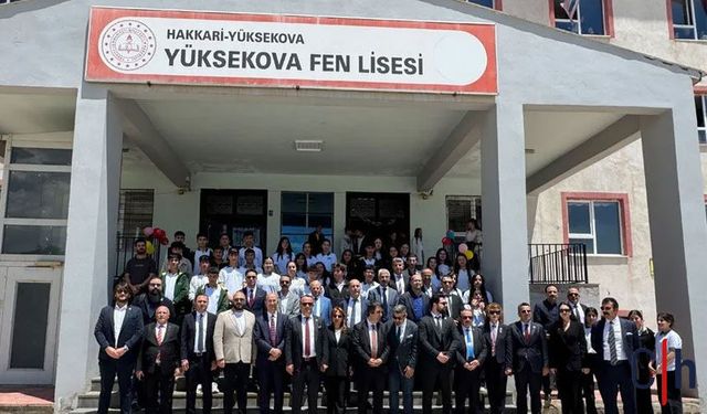 Yüksekova Fen Lisesi Uzay ve Havacılık Atölyesi Törenle Açıldı