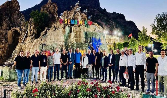 Şemdinli’de 81 İlden Gelen Öğretmenevi Müdürleri Ağırlandı
