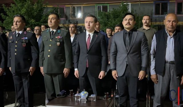 Yüksekova'da 15 Temmuz Demokrasi ve Millî Birlik Günü Coşkuyla Anıldı