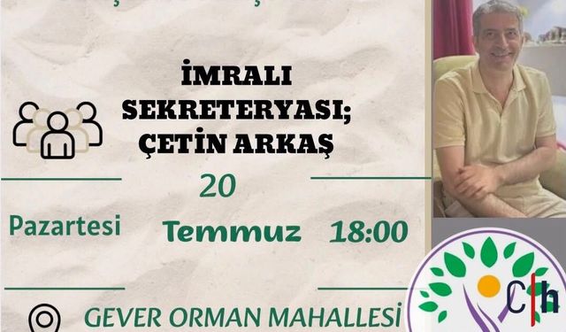 Yüksekova’da “Barış ve Demokratik Toplum Süreci” Gençlik Buluşması Düzenlenecek
