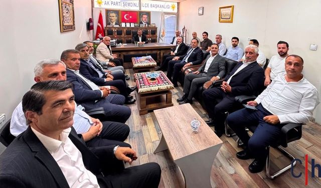 Eski Başkanlar’dan Başkan Keskin’e Hayırlı Olsun Ziyareti