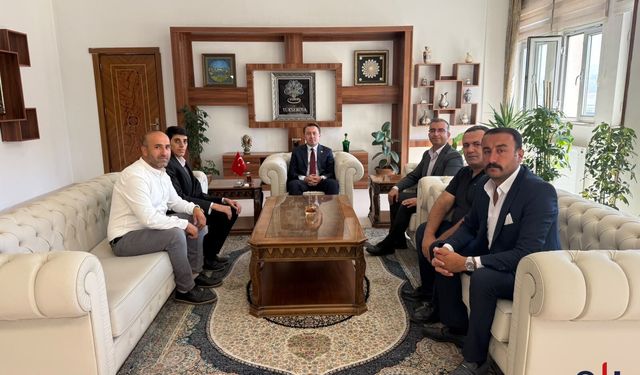 Büro Memur-Sen, Kamu Çalışanlarının Taleplerini Kaymakam Hülür’e İletti