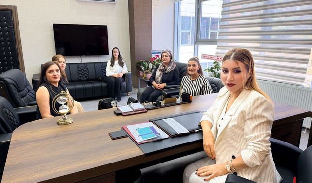 Hakkâri Yaşam Çemberi’nden Müdür Bilgiç’e Hayırlı Olsun Ziyareti