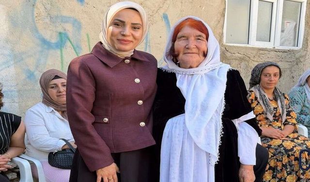 AK Parti Kadın Kolları’ndan Büyükçiftlik’te Halk Buluşması