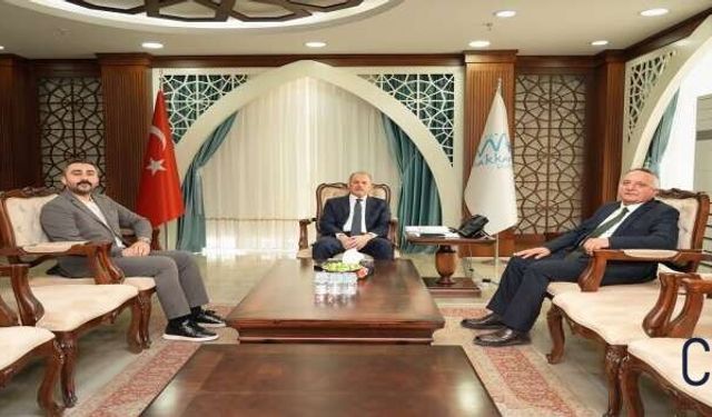 Bonus Enerji yöneticisinden Vali Taşyapan'a ziyaret