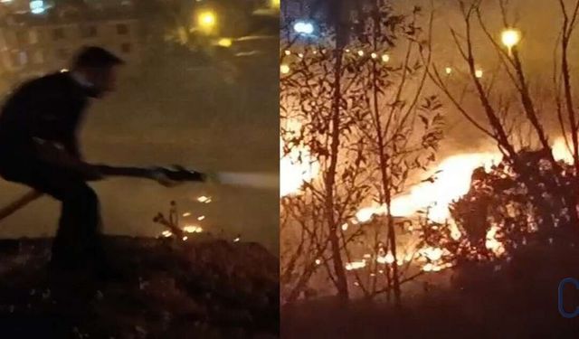 İtfaiye ekipleri büyük tehlikeyi önledi