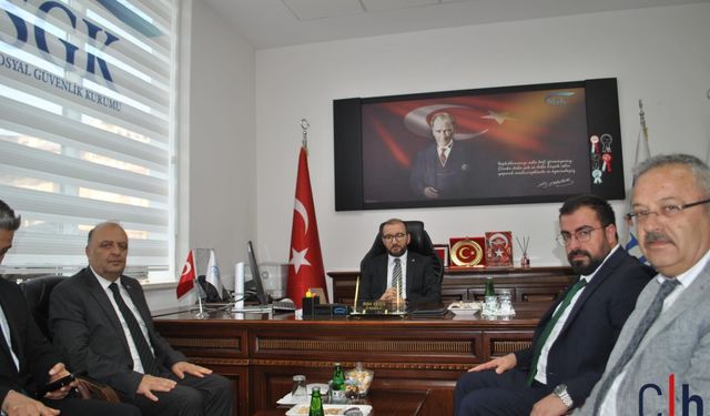 SGK Başkanı Elitaş’tan Hakkâri SGK Müdürlüğüne Ziyaret