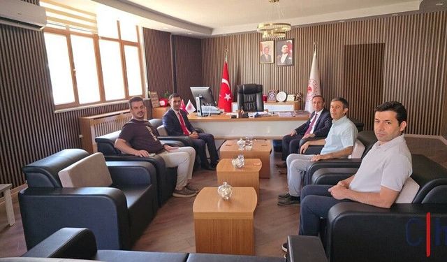 Vali Yardımcısı Murat Güneş’ten Kurum Müdürü Cengiz Adıgüzel’e Ziyaret