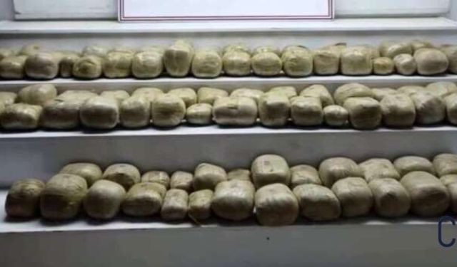 Yüksekova’da JİHA Destekli Operasyon; 253 Kilo Esrar Yakalandı