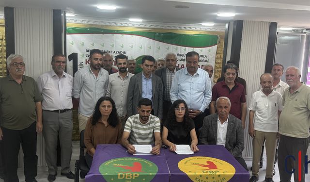 DBP Hakkari’de 1. Olağan Kongre öncesi basın açıklaması