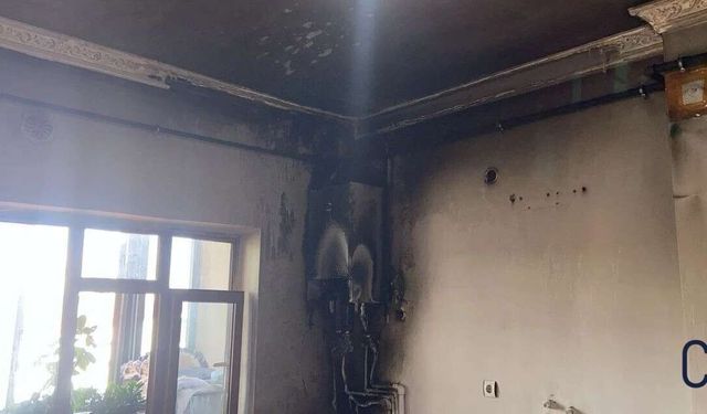 Yüksekova’da ev yangını korkuttu