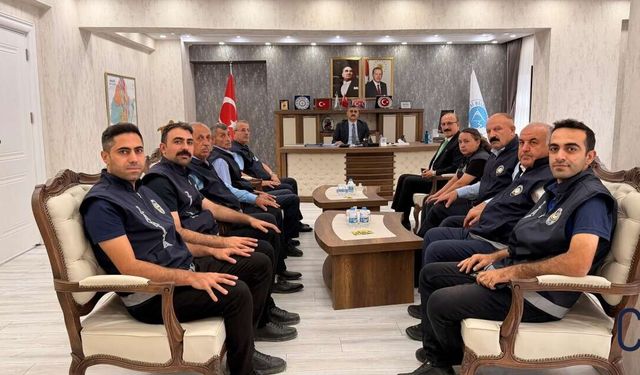 Gürbüz, Zabıta Haftası’nı zabıta personeliyle kutladı