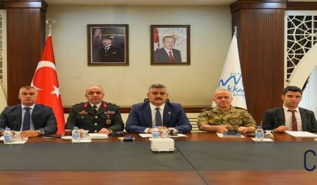 81 ilin katılımıyla yurt güvenliği toplantısı gerçekleştirildi