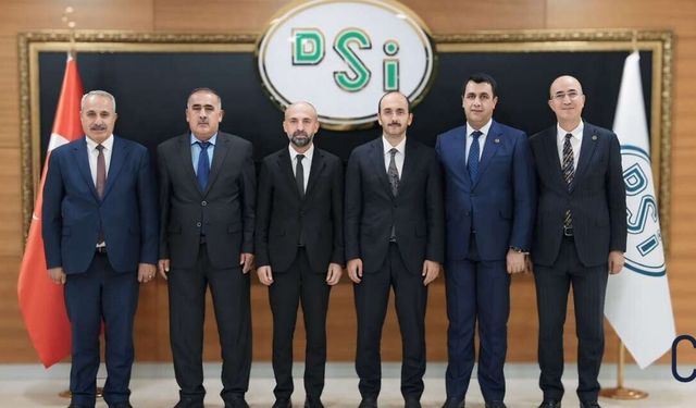 Başkanlar taleplerini DSİ genel müdürüne anlattı