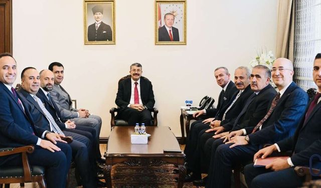 Ak Parti heyetinden Bakan Yardımcıdı Çelik’e ziyaret