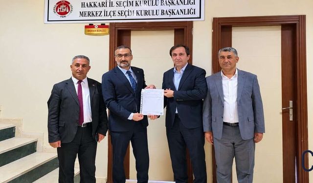Başkan Öztepe mazbatasını aldı