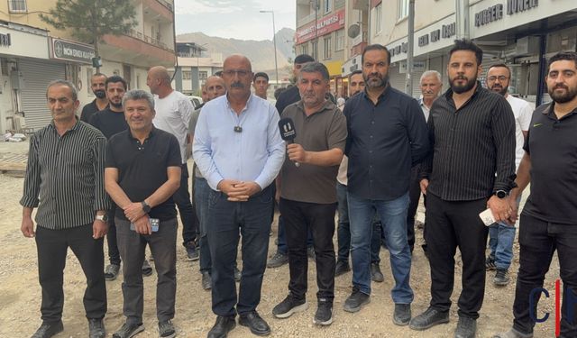 Hakkâri’de Altay Caddesi esnafı kepenk indirdi